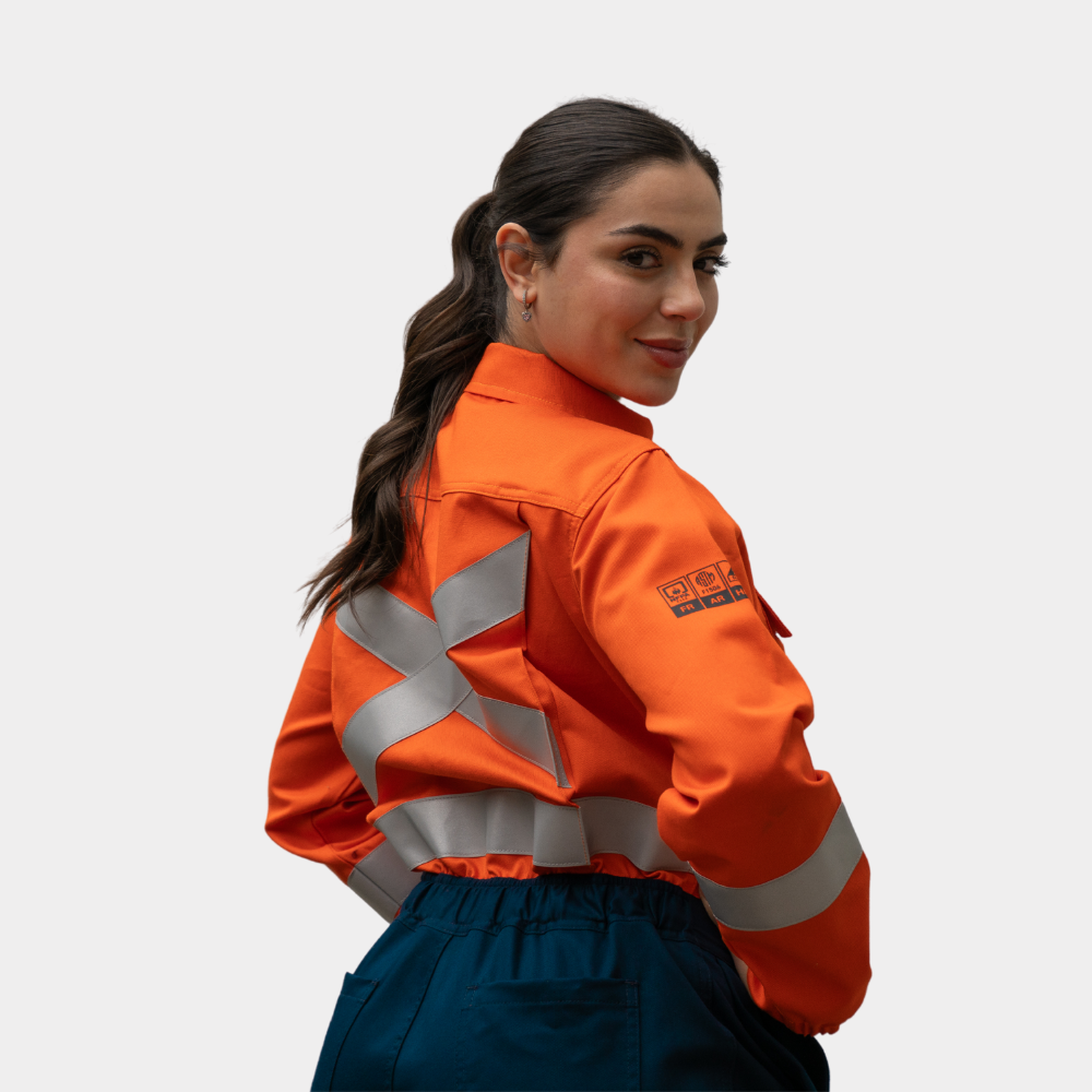 Overol ignífugo certificado bicolor